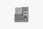 Coverme Quadro Grijs Deken Dekbedovertrekset Eenpersoons - foto 2
