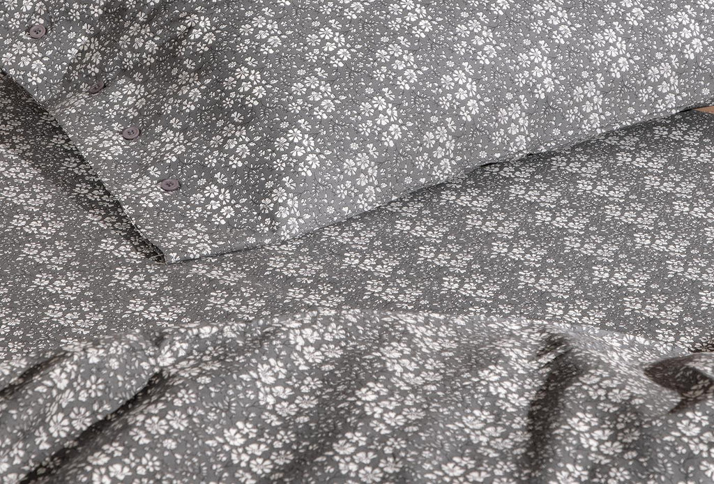 Mix Match Liberty Antraciet Hoeslaken Eenpersoons