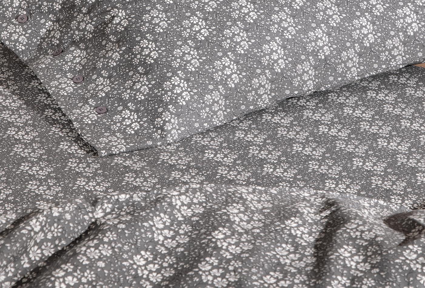 Mix Match Liberty Antraciet Hoeslaken Eenpersoons