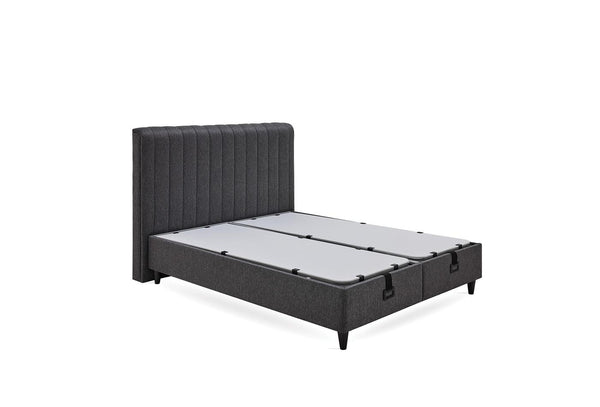 Lento Somni Boxspring met hoofdbord Zwart