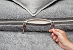 Coverme Quadro Grijs Deken Dekbedovertrekset Eenpersoons - foto 4