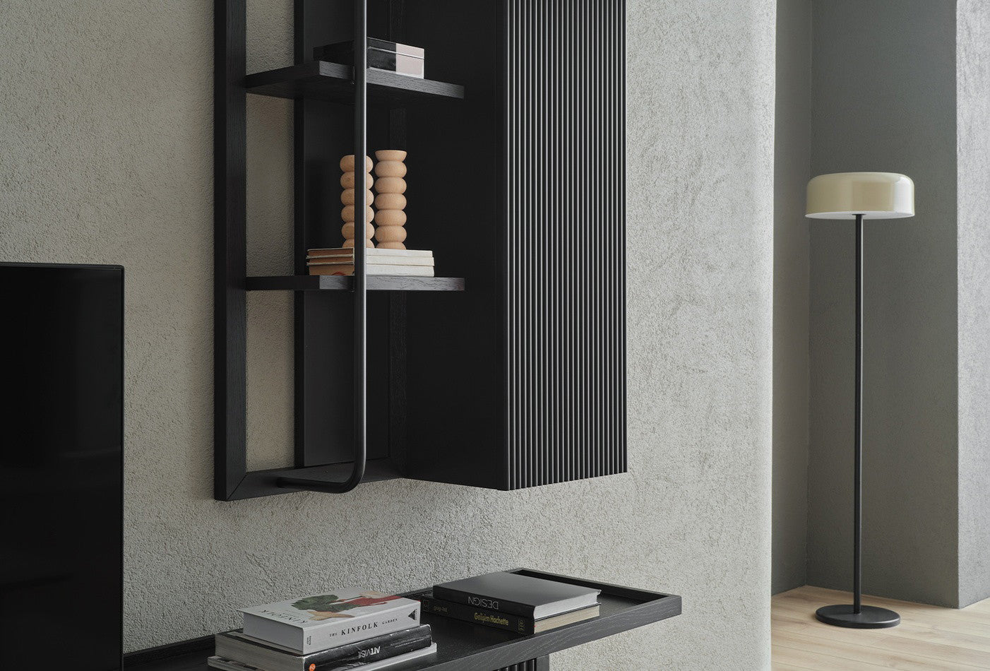Austin Maxi Tv-meubel Donker OAK kleur 350x45 cm - foto 5