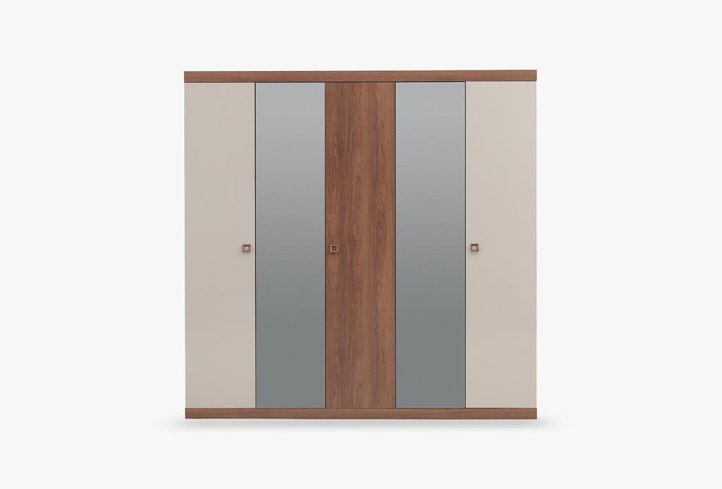Mistral Kledingkast 5-deurs 222x221 cm - foto 2