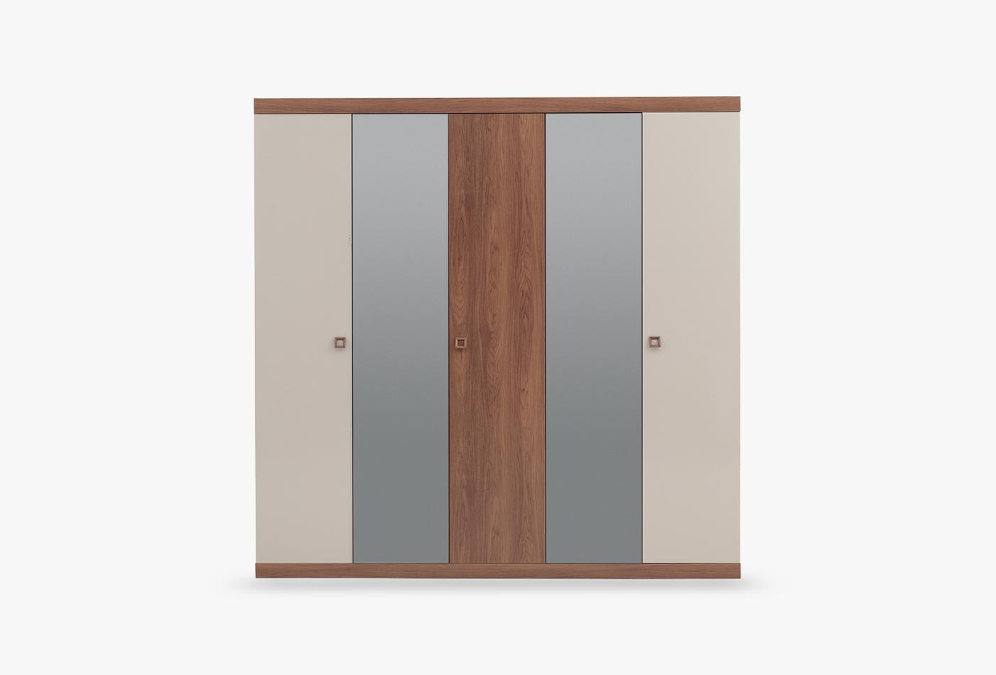 Mistral Kledingkast 5-deurs 222x221 cm - foto 2