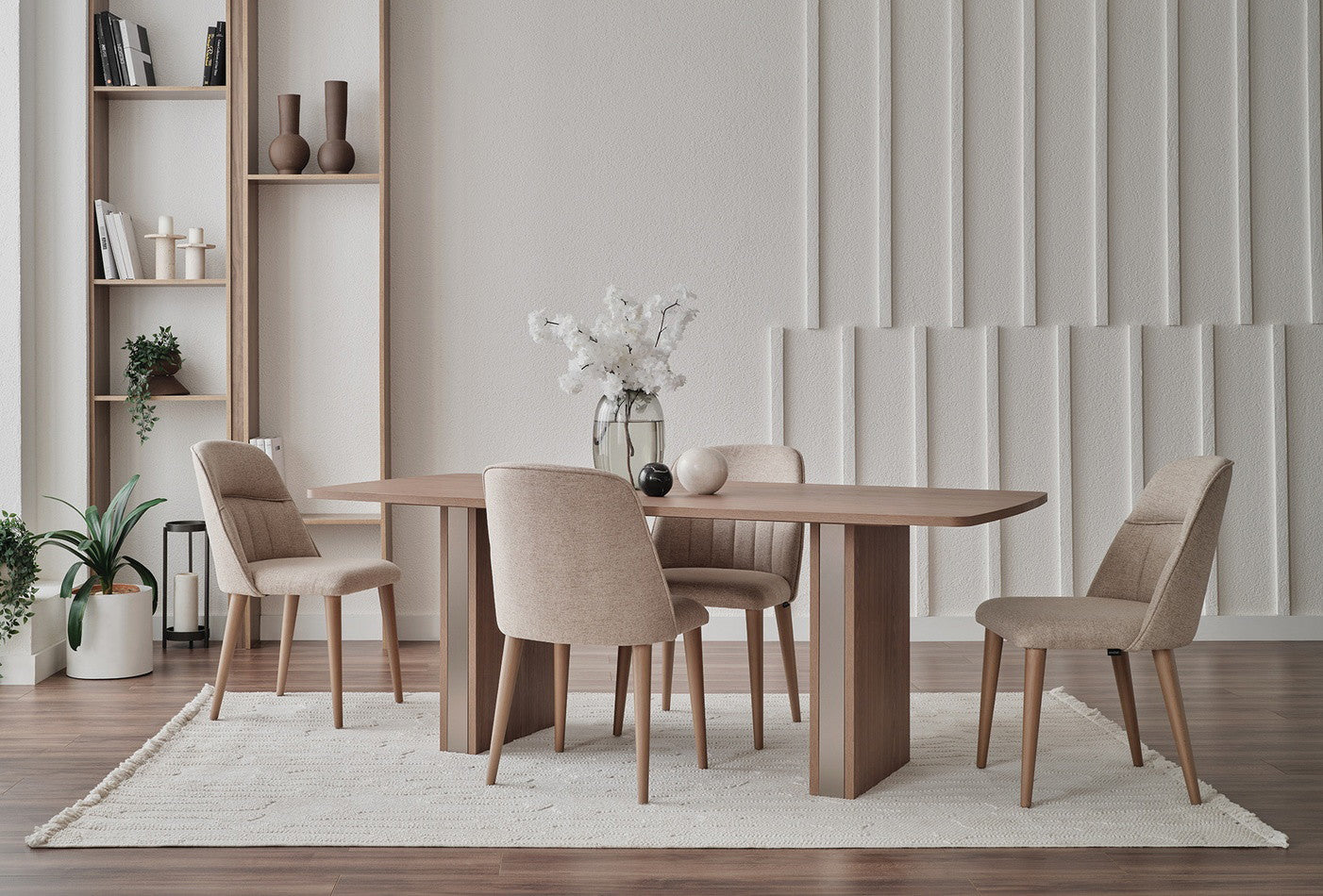 Paloma Eettafel Vast 200x100 cm
