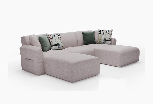 Panna Modulair Hoekbank Set 4