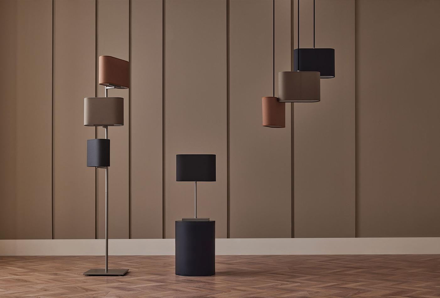Linen Vloerlamp 3-lichts Meerkleurig - foto 5