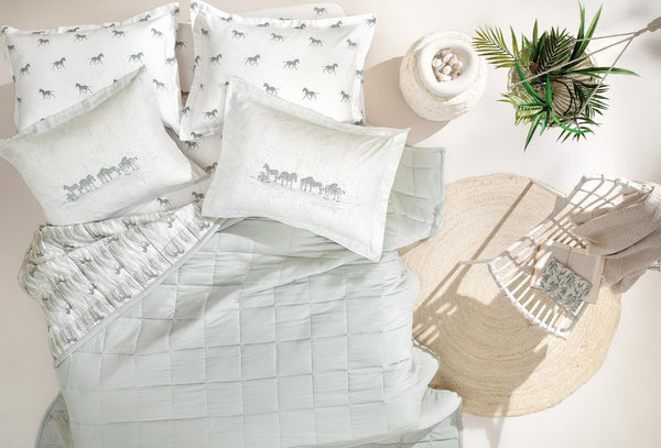 Edwin Saliegroen Bed Sprei Tk Eenpersoons