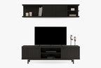 Austin Mini Tv-meubel Donker OAK kleur 250x45 cm - foto 2