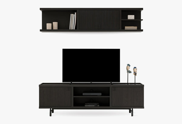 Austin Mini Tv-meubel Donker OAK kleur 250X45 Cm