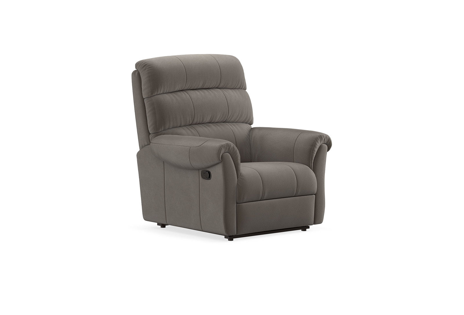 Arizona TV Fauteuil Handbediend Mohair Donkergrijs - foto 3