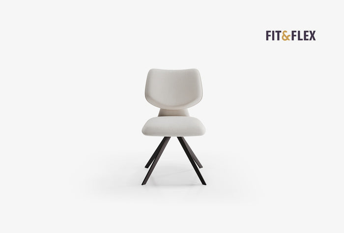 Fit Flex Stoel met metalen draaipoot