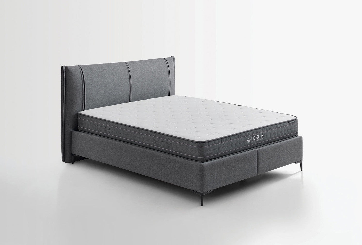 Tesla Sleep Power Bed Boxspring met hoofdbord 90x190 cm - foto 2