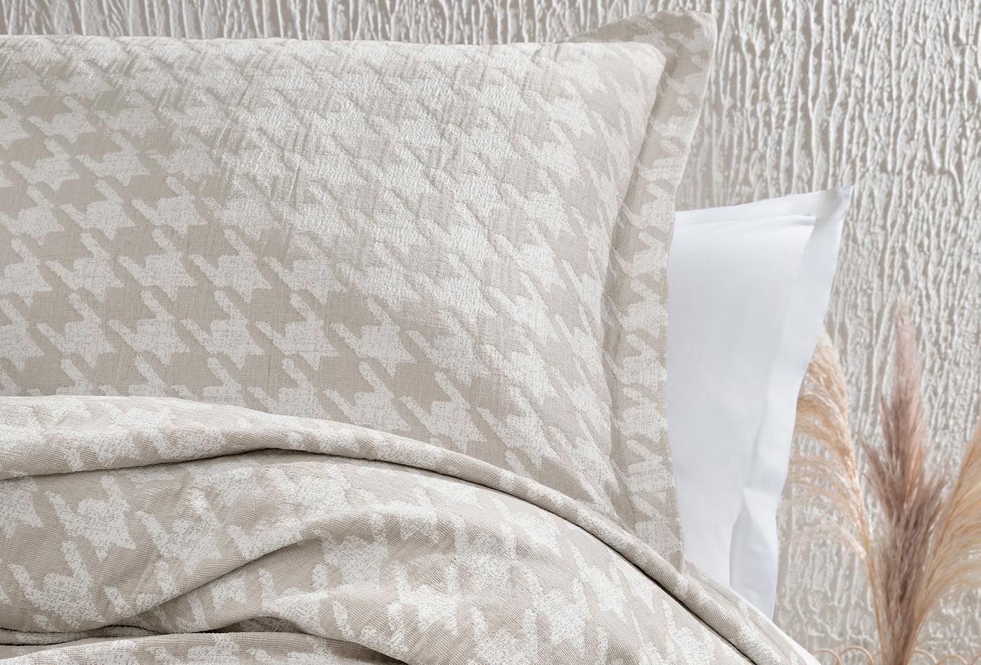 Agie Beige Bed Sprei Eenpersoons - foto 5
