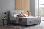 Lotto Cool Action Boxspring met hoofdbord 90x190 cm Blauw