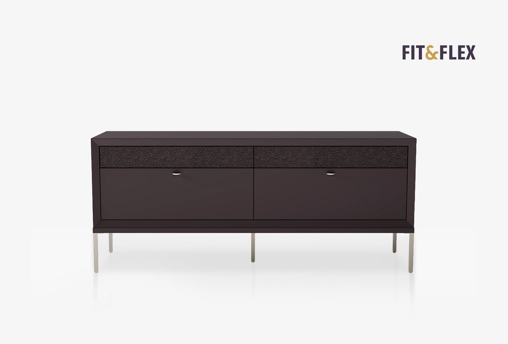 Fit Flex 4 met lades op poten Module Bitter 160x67