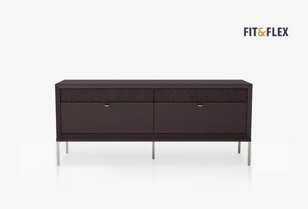 Fit Flex 4 met lades op poten Module Bitter 160X67