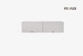 Fit Flex Wandmodule met klapdeur 120x30
