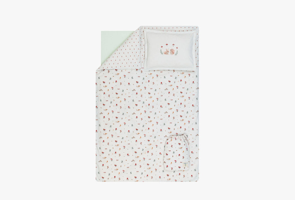 Maples Beige Dekbedovertrekset