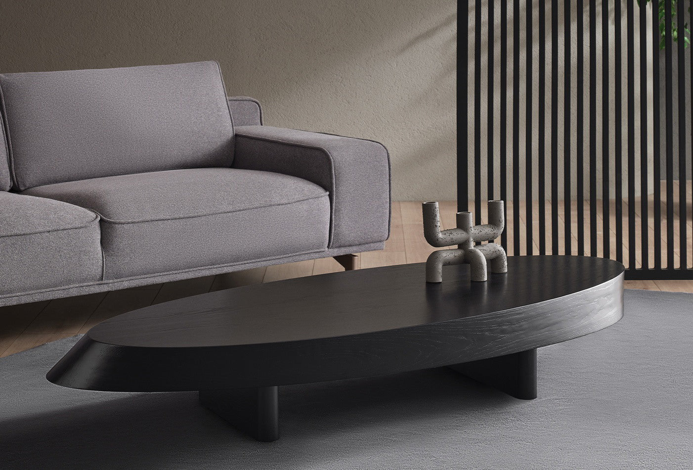 Oblique Salontafel 186x30 cm