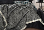 Bronte Zwart Bank Plaid Tv-plaid 140x190 cm