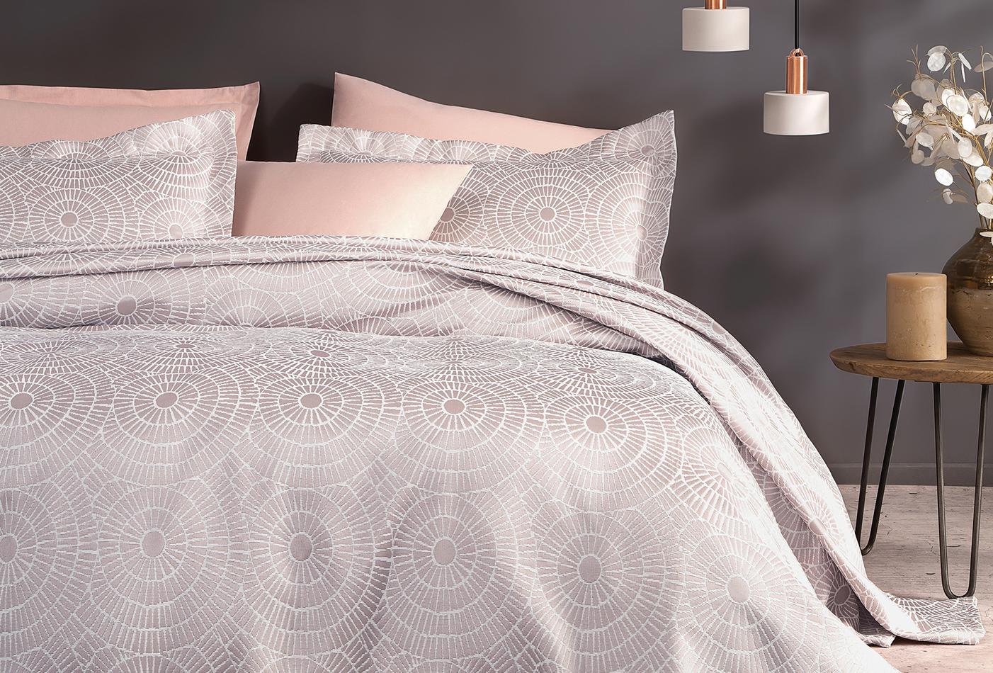 Heliks Oudroze Bed Sprei Seti Tweepersoons - foto 3