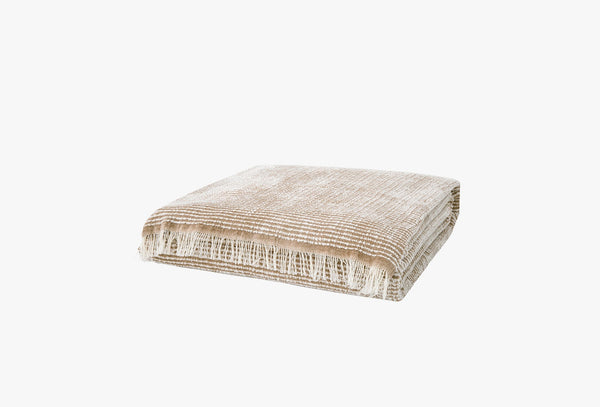 Nesta Beige Bed Sprei Eenpersoons