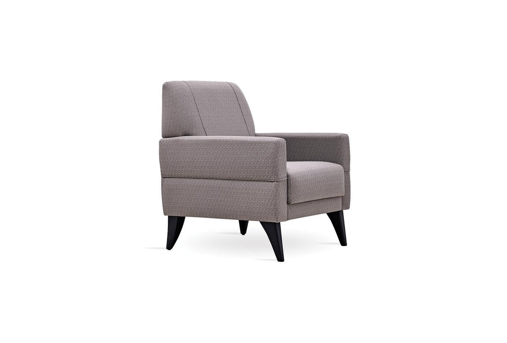 Astera Fauteuil Linnen geweven Lichtgrijs - foto 5