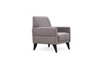 Astera Fauteuil Linnen geweven Lichtgrijs - foto 5