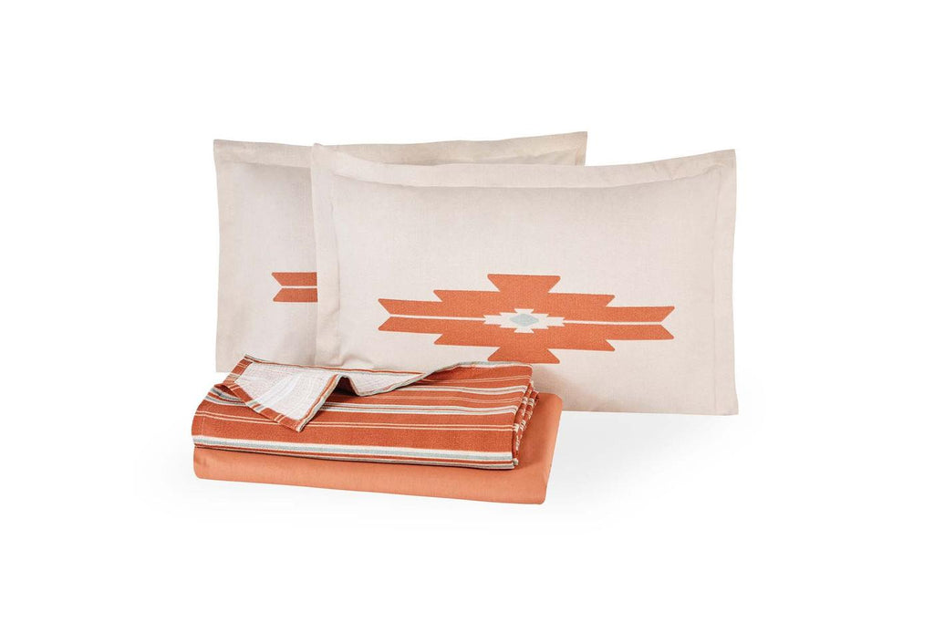 Nomi Terracotta Pique Tk Eenpersoons - foto 5