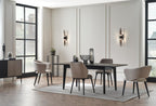 Riga Dressoir Eettafel Uitschuifbaar Eetkamerstoel 4 Stuks - foto 3