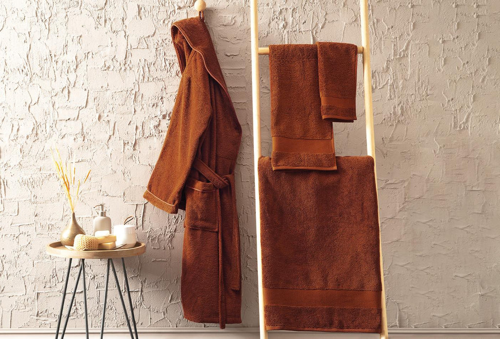 Essentials Terracotta Badhanddoek - foto 3