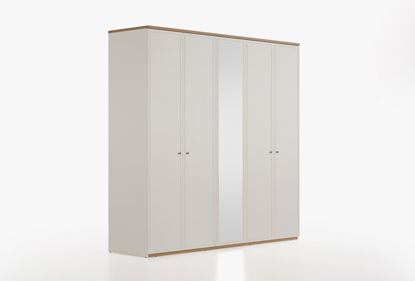 Marsana Kledingkast 5-deurs 226x222 cm - foto 2