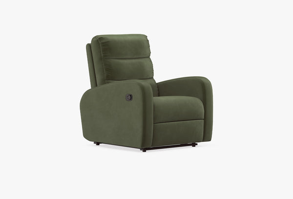 Enric TV Fauteuil Handbediend Mohair 11707 Donkergroen
