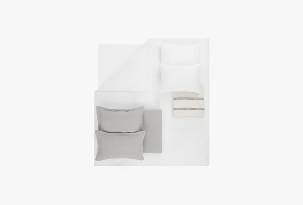 Nola Grijs Set Tweepersoons