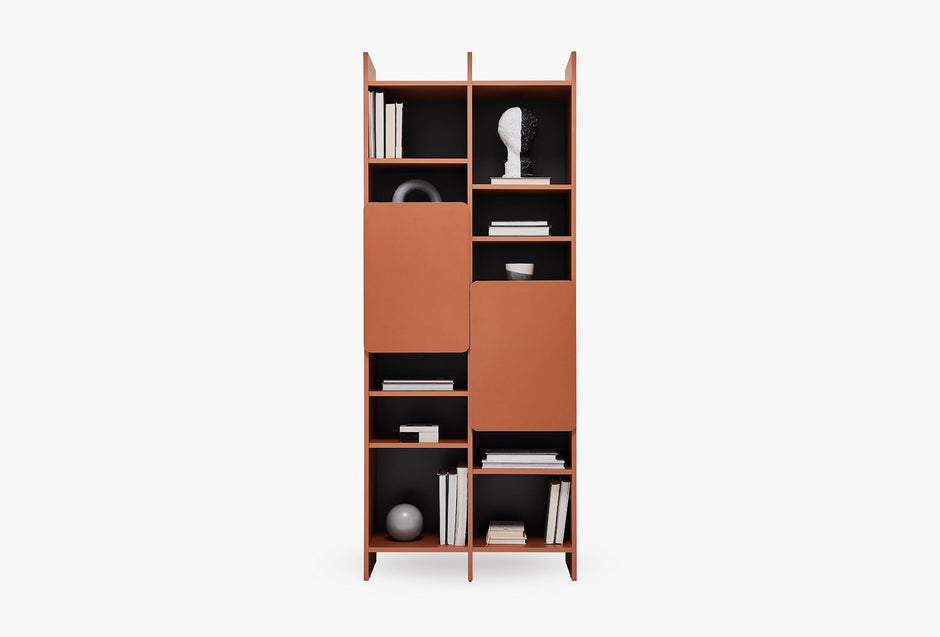 Blend Boekenkast Kaneel 81X203 Cm