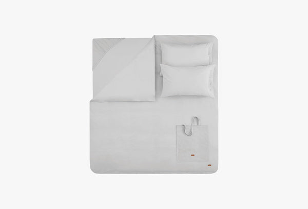 Plain Grijs Dekbedovertrekset Tweepersoons