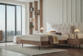 Paloma Bed Met Hoofdbord Creme