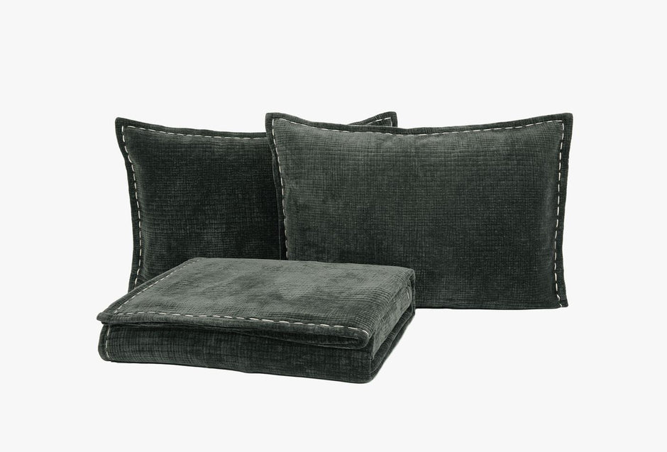 King Kaki Bedsprei Tweepersoons