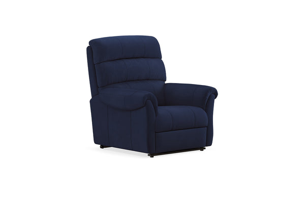 Arizona TV Fauteuil Liftfunctie Mohair 11710 Marineblauw