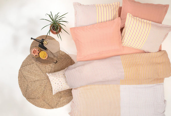 Corwin Blush Pique Tk Eenpersoons