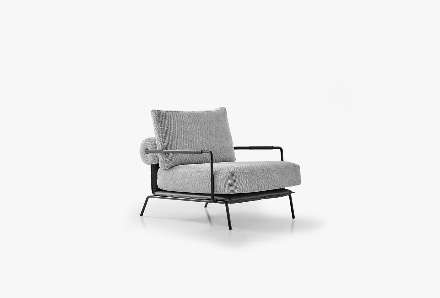 Manila Fauteuil Linnen geweven Wit - foto 2