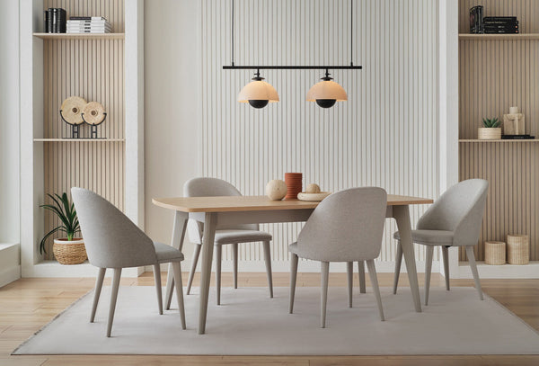 Cante Eettafel Uitschuifbaar 160-200X90 Cm