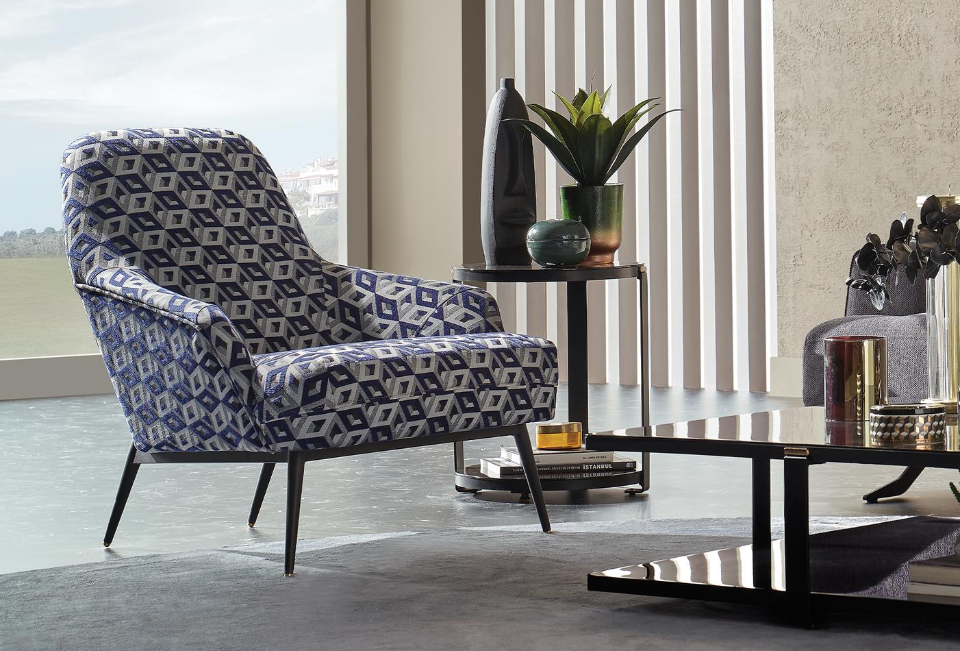 Valdera Fauteuil Suede Grijs - foto 4
