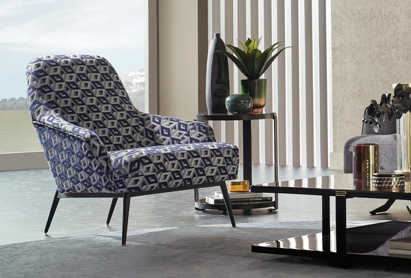 Valdera Fauteuil Suede 12504 Grijs