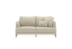 Fiore 2-Zitsbank met Slaapfunctie Mohair Creme - foto 2