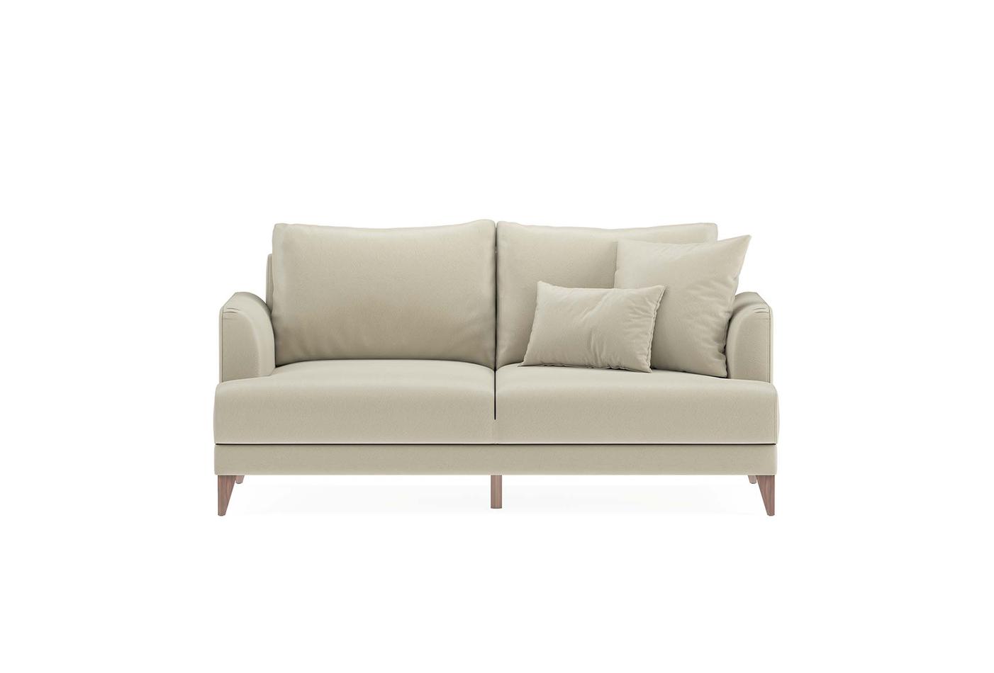 Fiore 2-Zitsbank met Slaapfunctie Mohair Creme - foto 2
