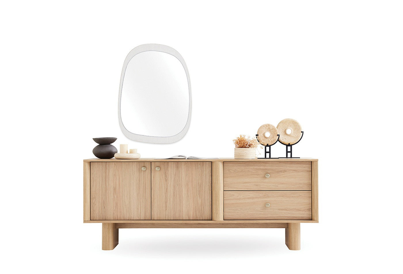 Perge Dressoir Ladekast Spiegel 69x94 cm - foto 6