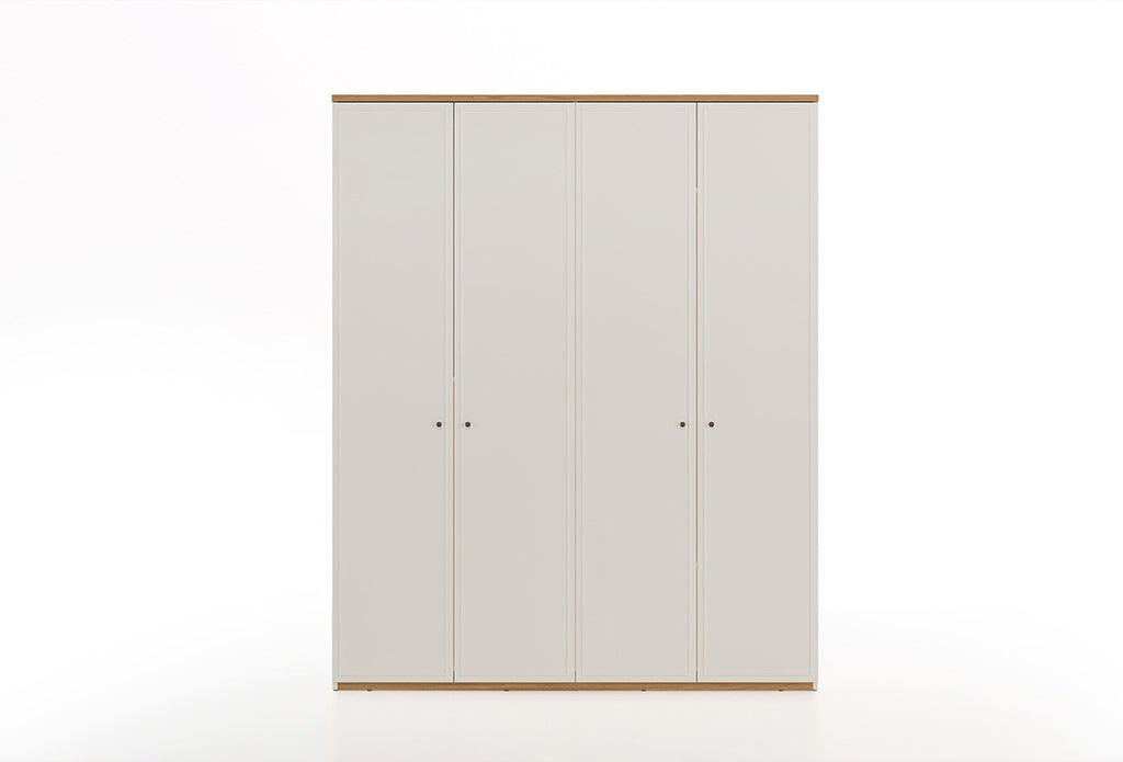 Marsana Kledingkast 4-deurs 181x222 cm - foto 4