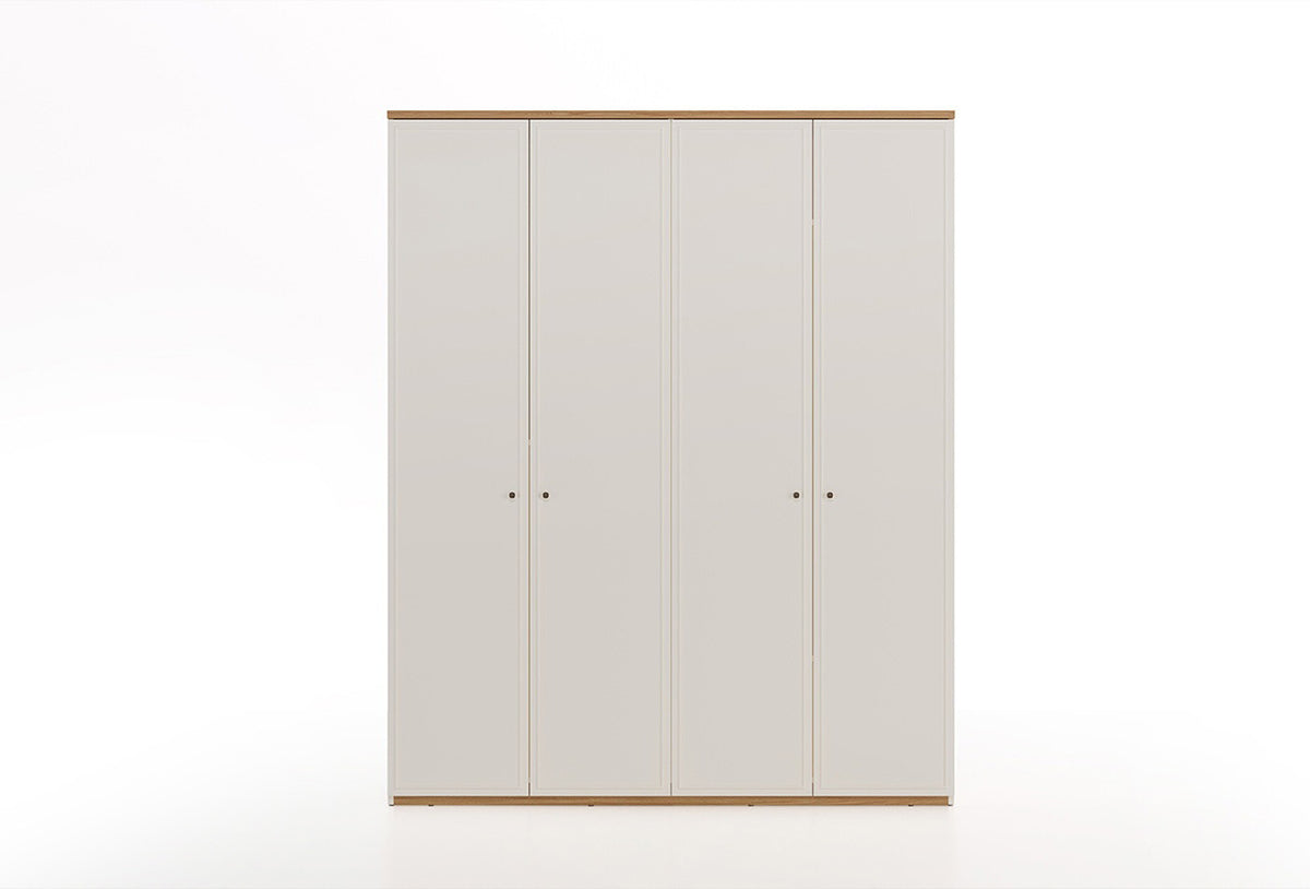 Marsana Kledingkast 4-deurs 181x222 cm - foto 4